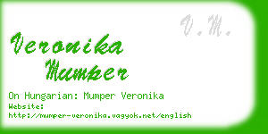 veronika mumper business card